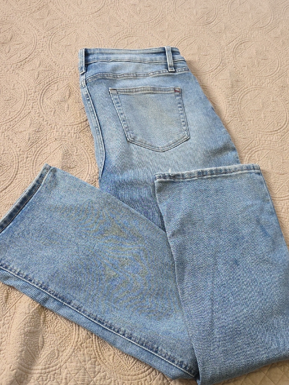 Edgely Light Wash Slim Boot Jeans (J501)